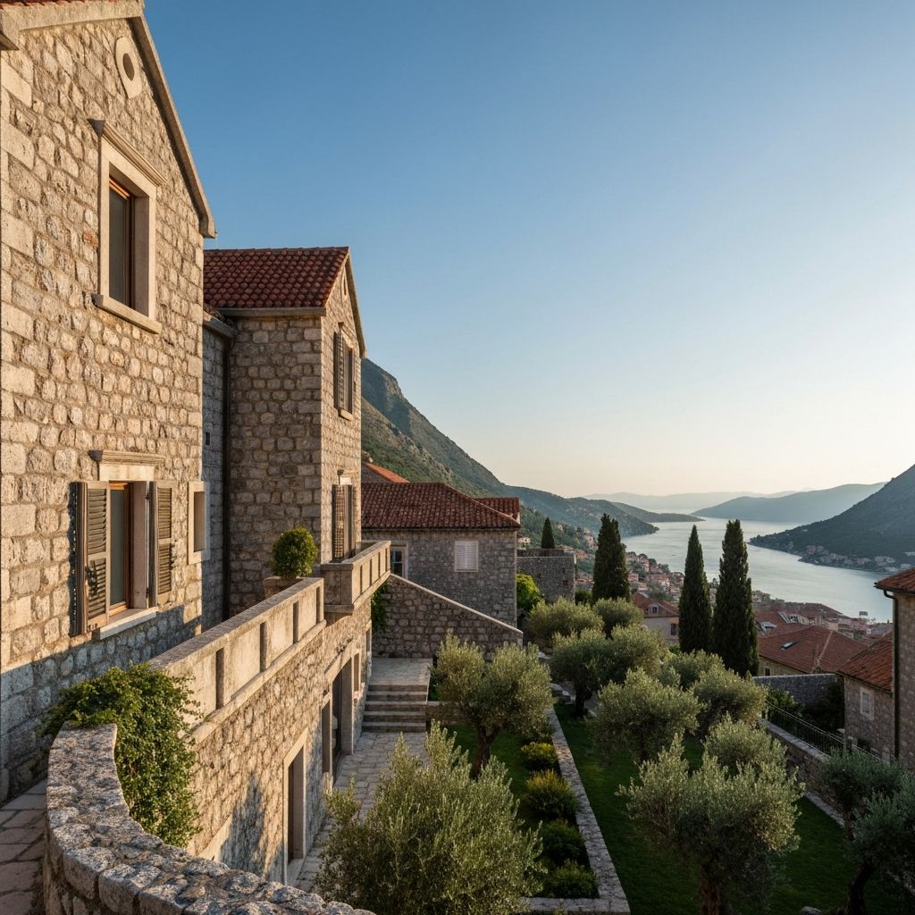 Old town stone villa — Stari Grad, Kotor